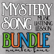 Mystery Song Music Listening Bundle #4 Digital Resources Thumbnail